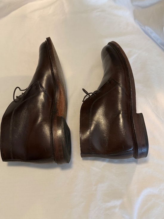Allen Edmonds Brown Leather Dundee 2.0 Chukka Boots, Men\'s Size 11E main image 5